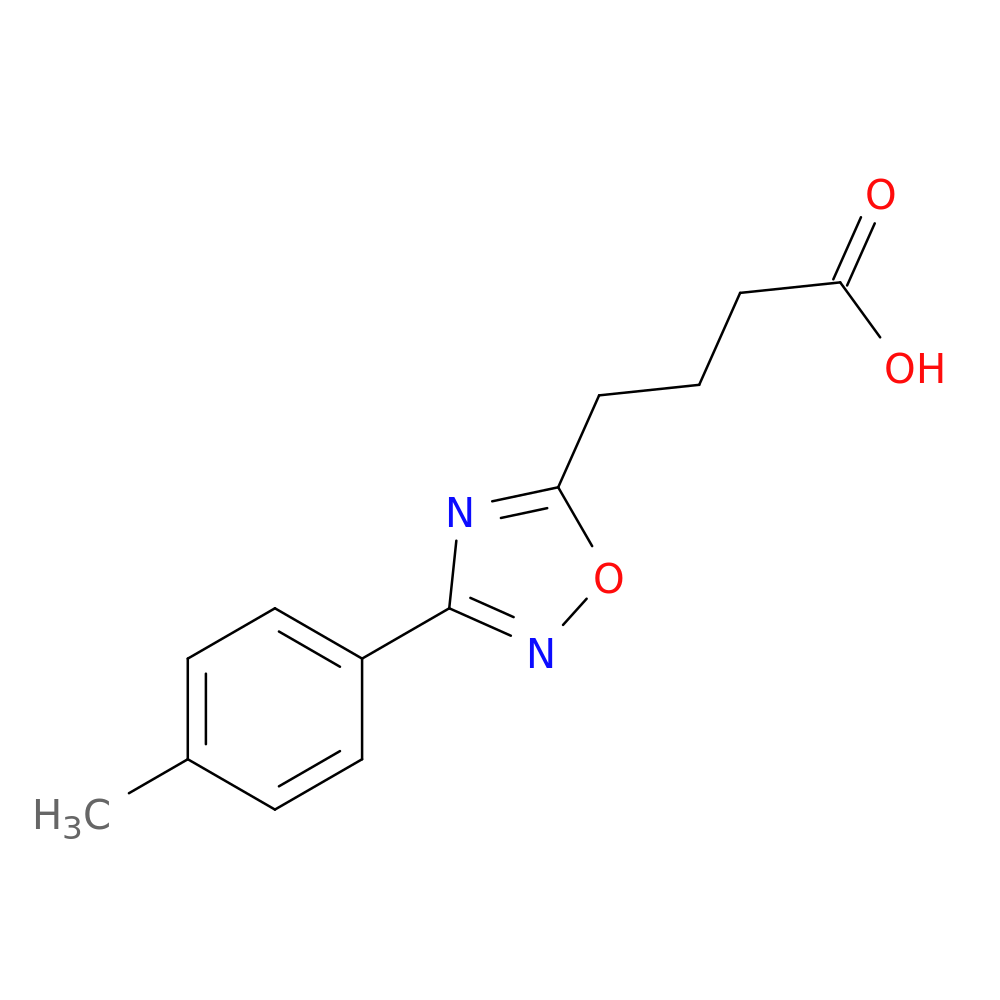 4-[3-(4-Methylphenyl)-1,2,4-oxadiazol-5-yl]butanoic acid