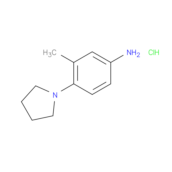 3-Methyl-4-(pyrrolidin-1-yl)aniline hydrochloride