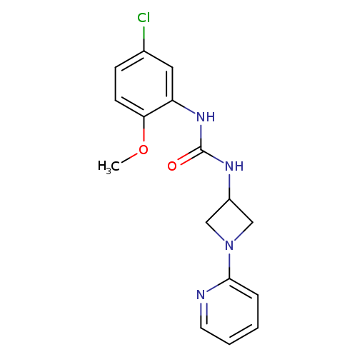 1-(5-chloro-2-methoxyphenyl)-3-[1-(pyridin-2-yl)azetidin-3-yl]urea