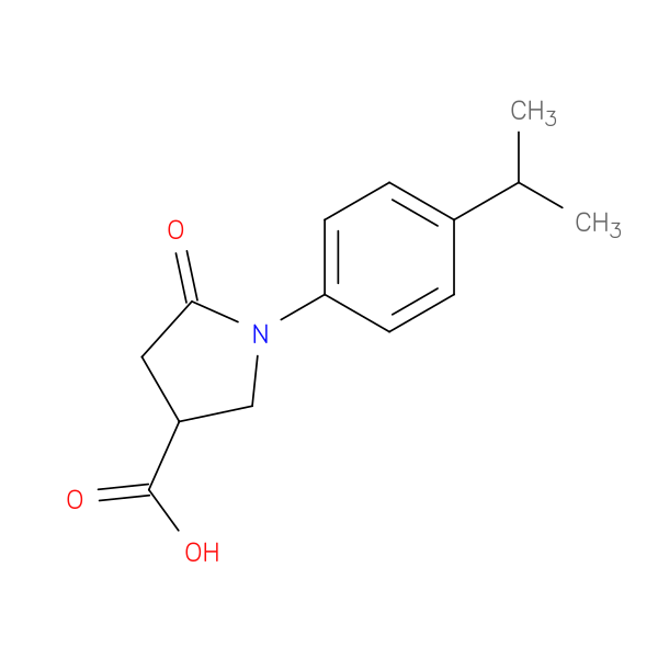 1-(4-Isopropylphenyl)-5-oxopyrrolidine-3-carboxylic acid