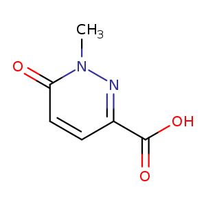 3-Pyridazinecarboxylic acid, 1,6-dihydro-1-methyl-6-oxo-