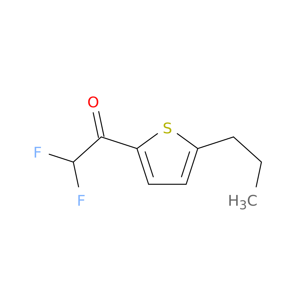 2,2-difluoro-1-(5-propylthiophen-2-yl)ethanone