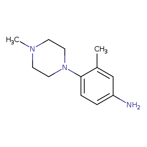 Benzenamine, 3-​methyl-​4-​(4-​methyl-​1-​piperazinyl)​-