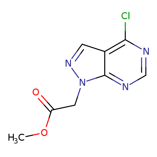 methyl 2-{4-chloro-1H-pyrazolo[3,4-d]pyrimidin-1-yl}acetate