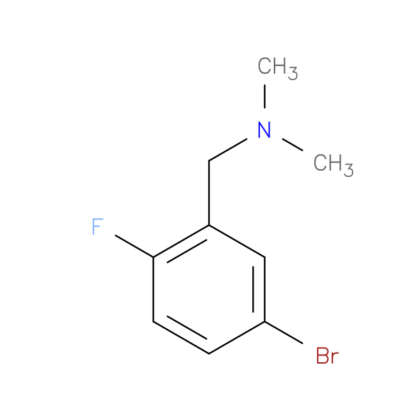 4-Bromo-2-(dimethylaminomethyl)-1-fluorobenzene