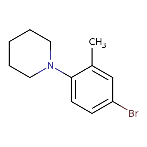 1-(4-Bromo-2-methylphenyl)piperidine