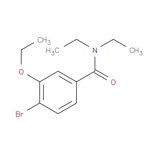 4-Bromo-3-ethoxy-n,n-diethylbenzamide