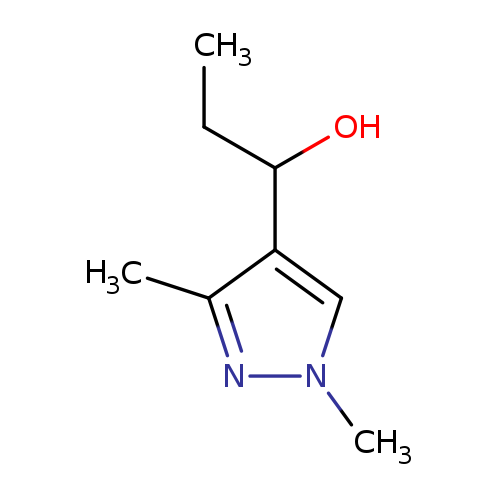 1-(1,3-dimethyl-1H-pyrazol-4-yl)propan-1-ol
