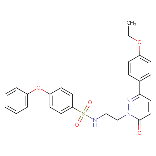 N-{2-[3-(4-ethoxyphenyl)-6-oxo-1,6-dihydropyridazin-1-yl]ethyl}-4-phenoxybenzene-1-sulfonamide