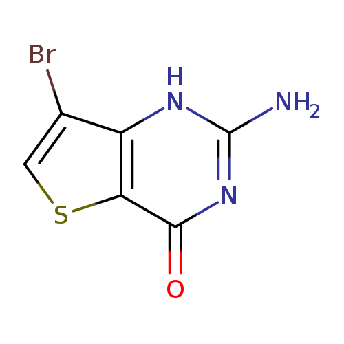 2-amino-7-bromo-1H,4H-thieno[3,2-d]pyrimidin-4-one