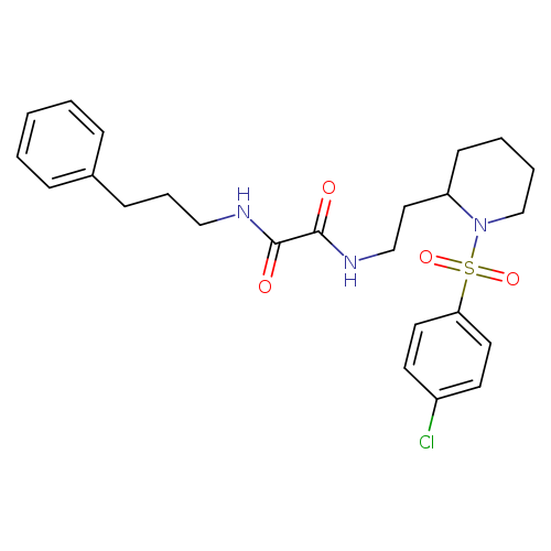 N-{2-[1-(4-chlorobenzenesulfonyl)piperidin-2-yl]ethyl}-N'-(3-phenylpropyl)ethanediamide