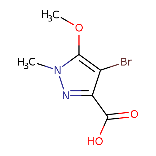 4-Bromo-5-methoxy-1-methyl-1H-pyrazole-3-carboxylic acid