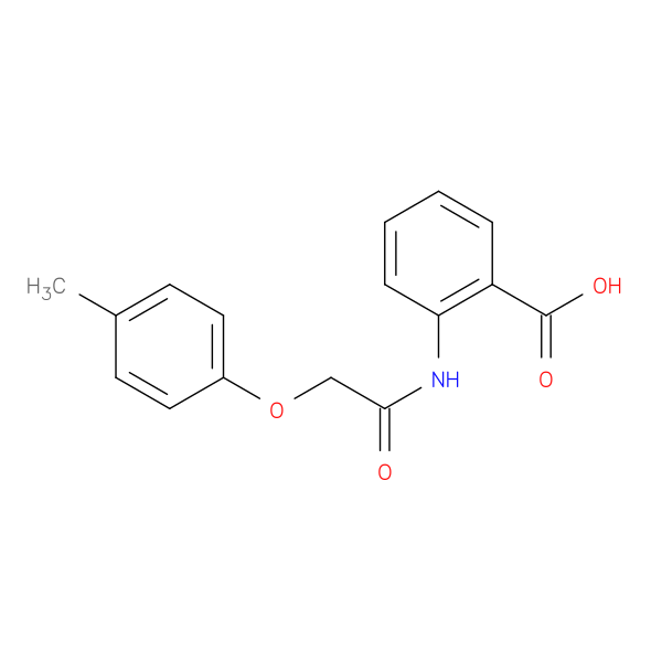 2-[2-(4-methylphenoxy)acetamido]benzoic acid