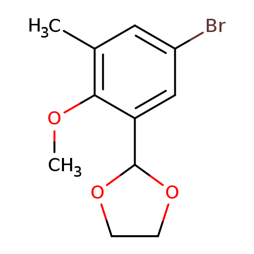 2-(5-Bromo-2-methoxy-3-methylphenyl)-1,3-dioxolane