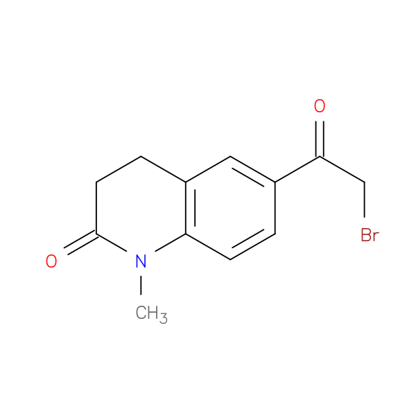 6-(2-bromoacetyl)-1-methyl-1,2,3,4-tetrahydroquinolin-2-one