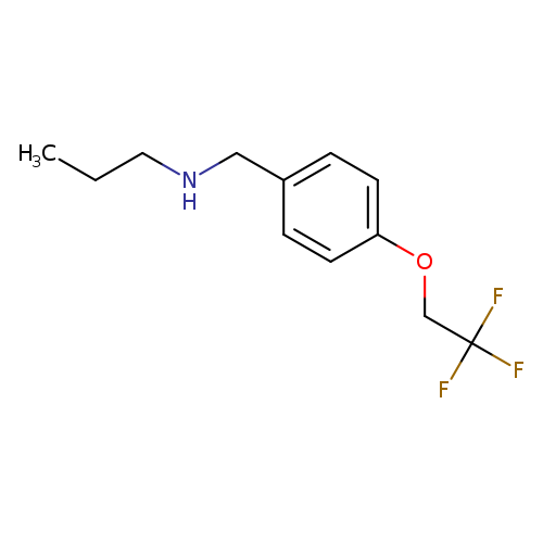 propyl({[4-(2,2,2-trifluoroethoxy)phenyl]methyl})amine