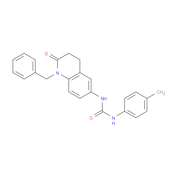 3-(1-benzyl-2-oxo-1,2,3,4-tetrahydroquinolin-6-yl)-1-(4-methylphenyl)urea