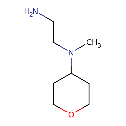 N-(2-aminoethyl)-N-methyloxan-4-amine