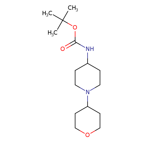tert-butyl 1-(tetrahydro-2H-pyran-4-yl)piperidin-4-ylcarbamate
