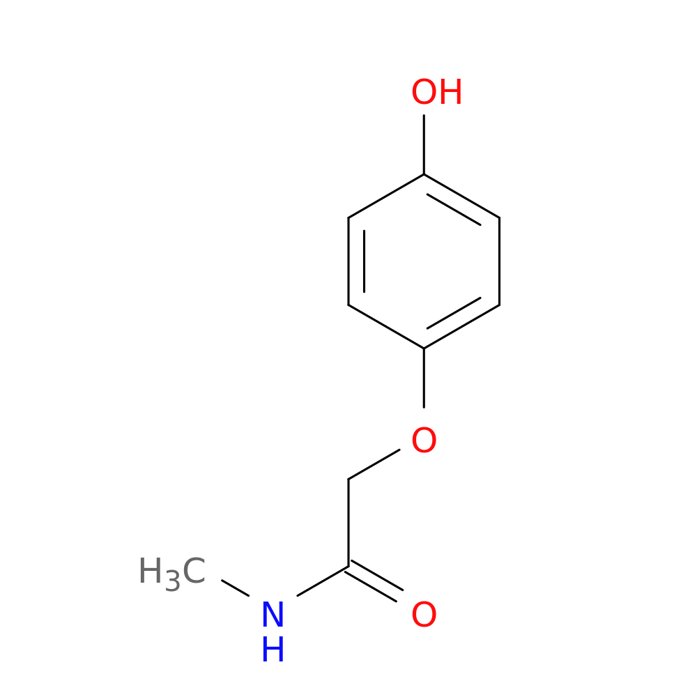2-(4-hydroxyphenoxy)-N-methylacetamide