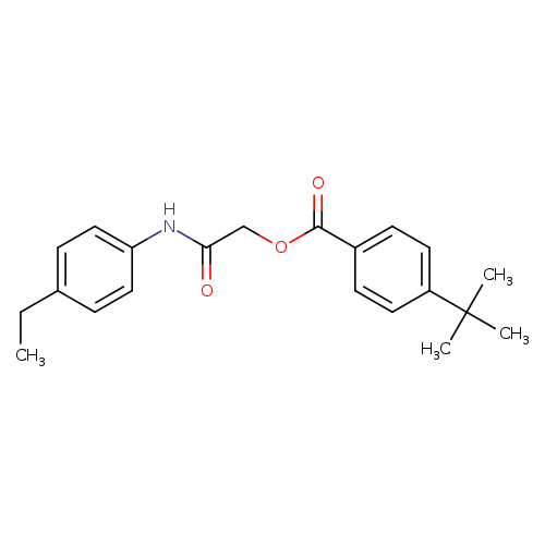 [(4-ethylphenyl)carbamoyl]methyl 4-tert-butylbenzoate