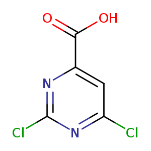 4-Pyrimidinecarboxylic acid, 2,6-dichloro-