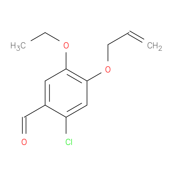 4-(Allyloxy)-2-chloro-5-ethoxybenzaldehyde