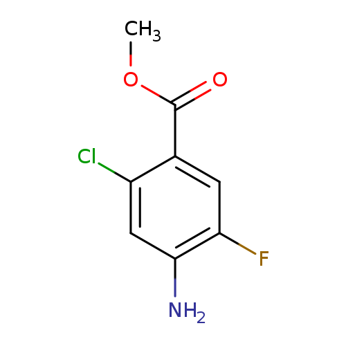 4-Amino-2-chloro-5-fluoro-benzoic acid methyl ester
