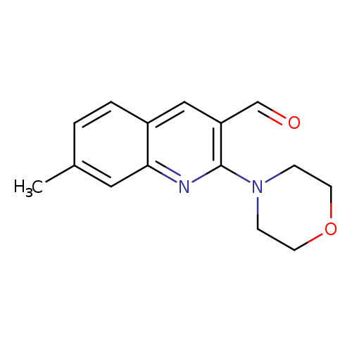 7-Methyl-2-morpholin-4-ylquinoline-3-carbaldehyde