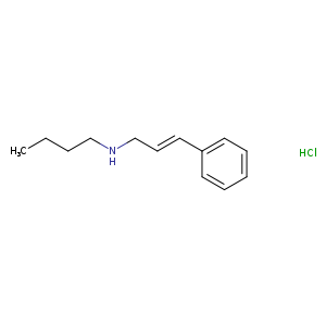 (2E)-N-butyl-3-phenyl-2-propen-1-amine hydrochloride