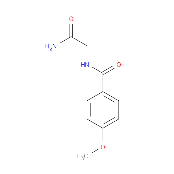 2-[(4-methoxyphenyl)formamido]acetamide