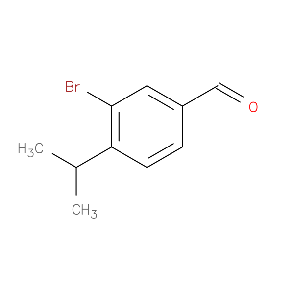 3-bromo-4-(propan-2-yl)benzaldehyde
