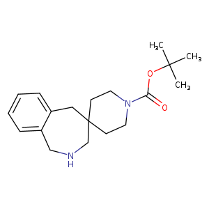 tert-Butyl 1,2,3,5-tetrahydrospiro[benzo[c]-azepine-4,4'-piperidine]-1'-carboxylate