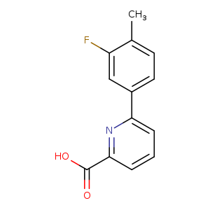 6-(3-Fluoro-4-methylphenyl)picolinic acid