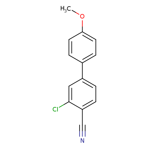 2-Chloro-4-(4-methoxyphenyl)benzonitrile