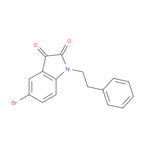 5-Bromo-1-(2-phenylethyl)-1h-indole-2,3-dione