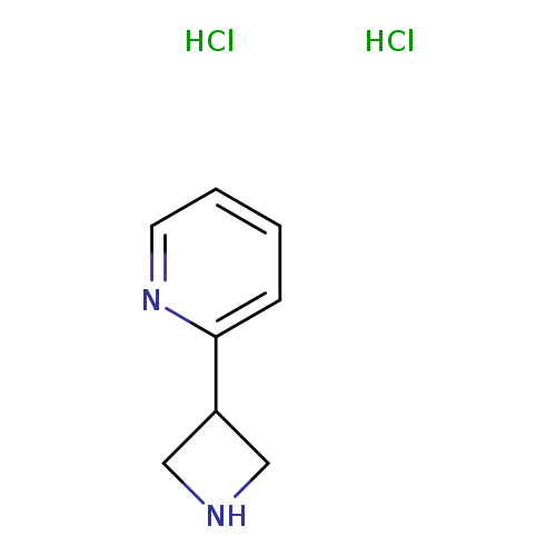 Pyridine, 2-(3-azetidinyl)-, hydrochloride (1:2)