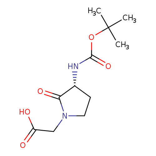 (R)-3-(Boc-amino)-2-oxo-1-pyrrolidine-acetic acid