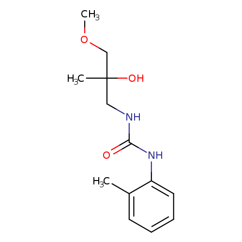 3-(2-hydroxy-3-methoxy-2-methylpropyl)-1-(2-methylphenyl)urea