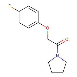 2-(4-fluorophenoxy)-1-(pyrrolidin-1-yl)ethan-1-one