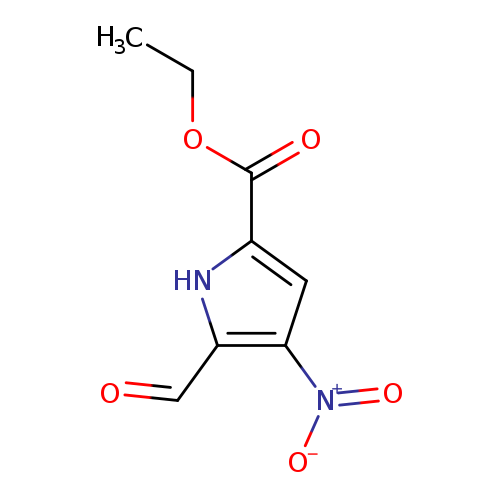 ethyl 5-formyl-4-nitro-1H-pyrrole-2-carboxylate