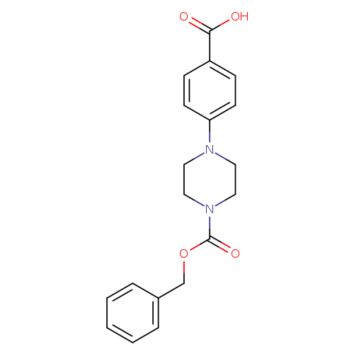 4-{4-[(benzyloxy)carbonyl]piperazin-1-yl}benzoic acid