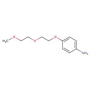 4-[2-(2-methoxyethoxy)ethoxy]aniline