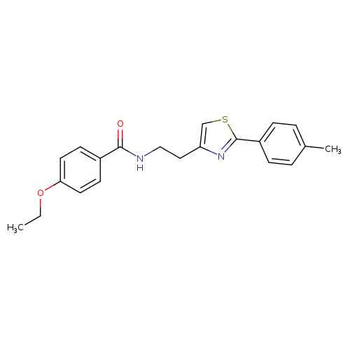 4-ethoxy-N-{2-[2-(4-methylphenyl)-1,3-thiazol-4-yl]ethyl}benzamide