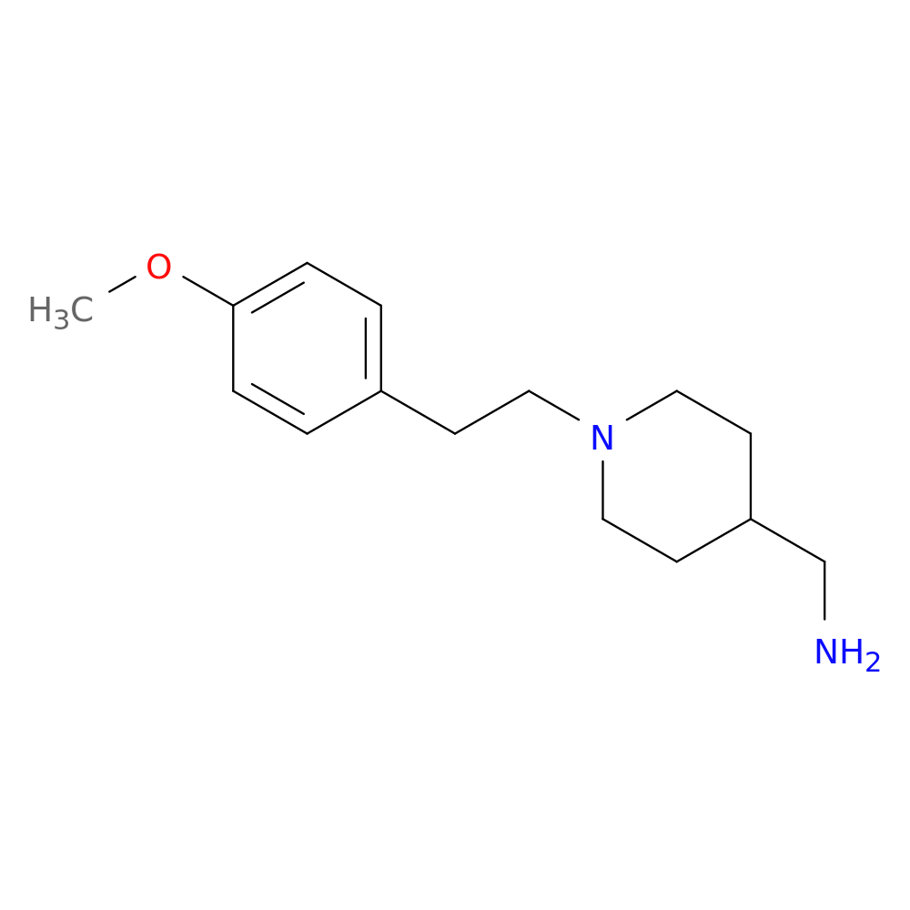 {1-[2-(4-methoxyphenyl)ethyl]piperidin-4-yl}methylamine