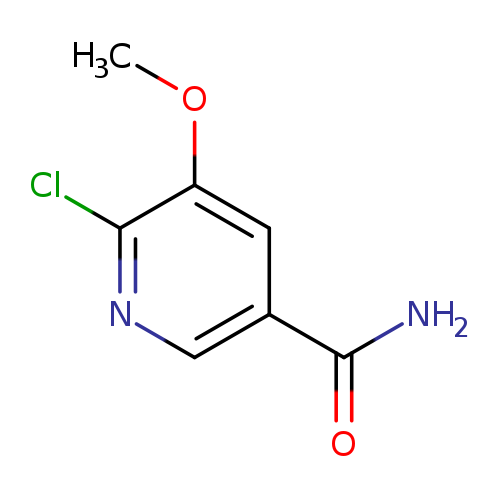 6-Chloro-5-methoxypyridine-3-carboxamide