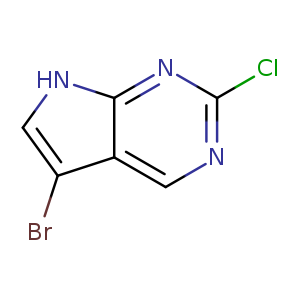 5-Bromo-2-chloro-7H-pyrrolo[2,3-d]pyrimidine