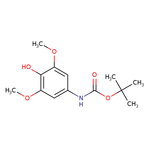 tert-butylN-(4-hydroxy-3,5-dimethoxyphenyl)carbamate