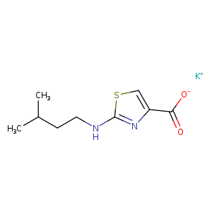 potassium 2-[(3-methylbutyl)amino]-1,3-thiazole-4-carboxylate