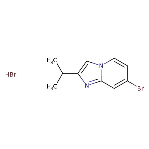 7-bromo-2-(propan-2-yl)imidazo[1,2-a]pyridine hydrobromide